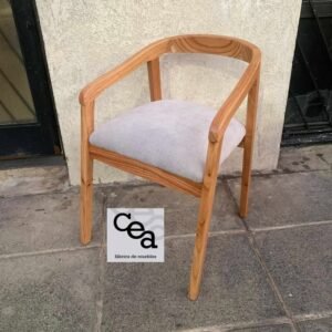 Silla bali tapizada